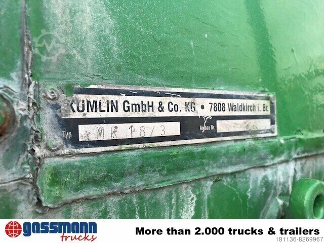 Tipper truck  MK 18/3 3-Seiten-Kippaufbau mit Alu-Bordwänden