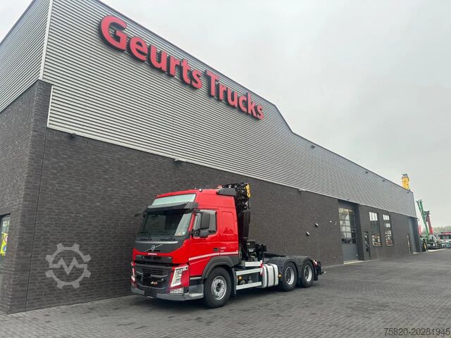 Kranwagen Volvo FM 500 6X4 R TREKKER / BAKWAGEN MET HIAB X-HIPR...