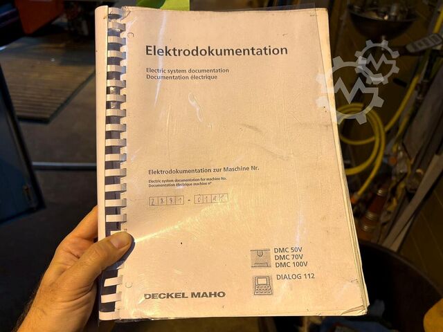 Vertikal-Bearbeitungszentrum DECKEL MAHO DMC 70 V