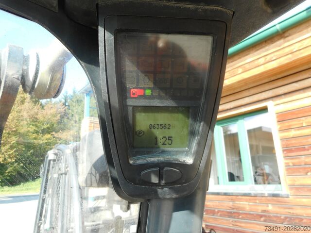 4-wheel forklift Linde H25D-01 Triplex + SS + ZV