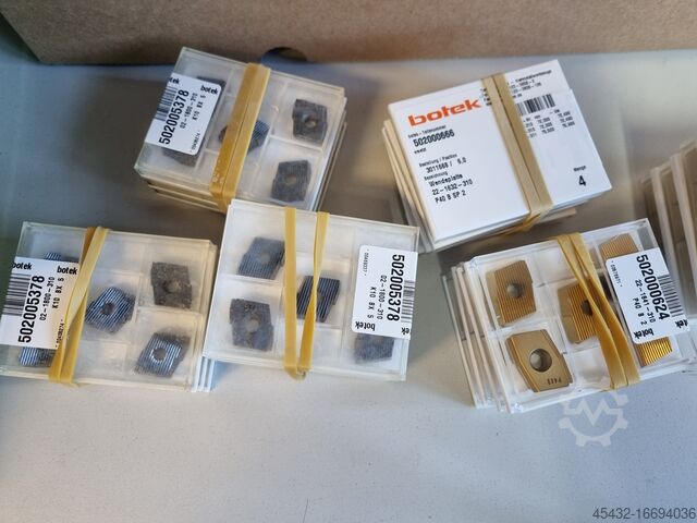 Indexable insert botek Wendeplatten Führungsleisten Bohrkopf