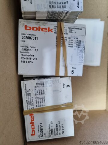 Indexable insert botek Wendeplatten Führungsleisten Bohrkopf