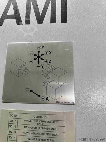 CNC Dreh-Fräszentrum Tsugami M 50 SYE III