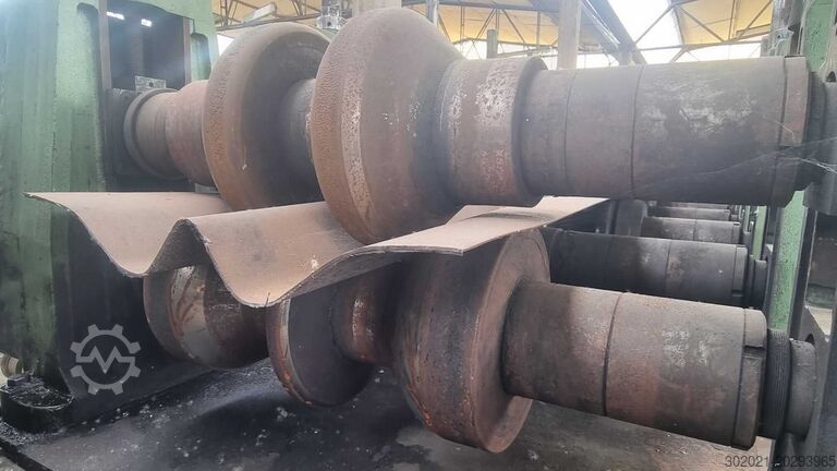 Profilieranlage für Schutzplanken (Guard Rail)  