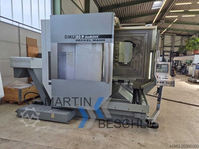 Fräsmaschine DECKEL MAHO DMU 80 P duoBlock
