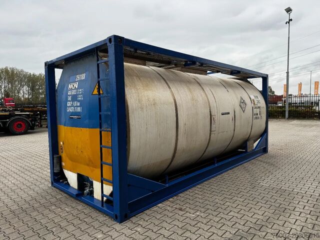 Tankcontainer Van Hool 20FT ISO, 25.000L / 1-COMP /  T11/ valid 2,5Y t...