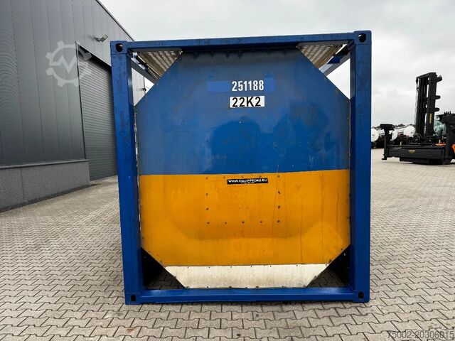 Tank container Van Hool 20FT ISO, 25.000L / 1-COMP /  T11/ valid 2,5Y t...