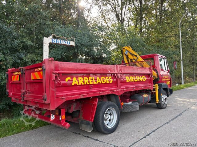 Tipper truck MERCEDES-BENZ Ecoliner 1114 + Kran Copma