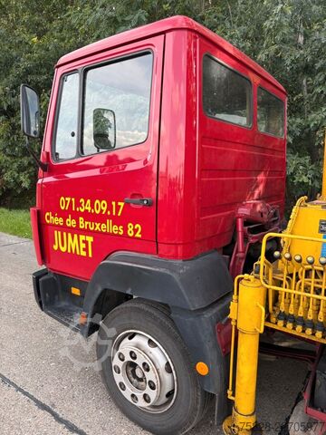 Tipper truck MERCEDES-BENZ Ecoliner 1114 + Kran Copma
