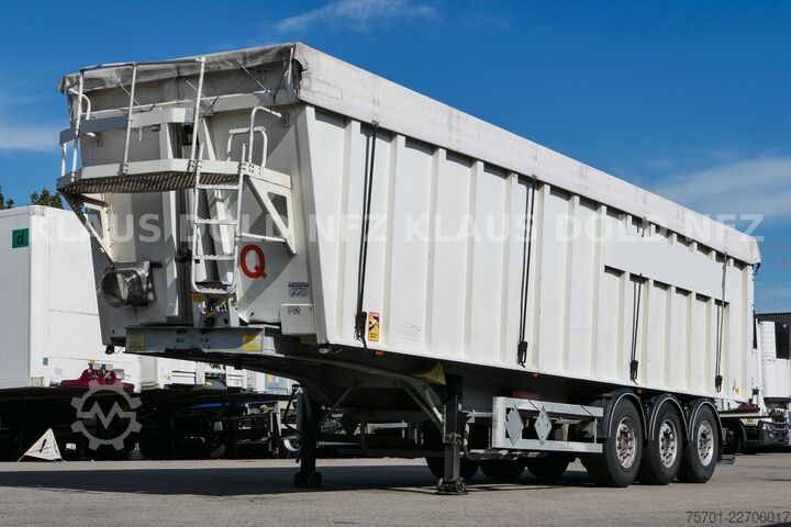 Tipper semitrailer BENALU C34CM501 Kippmulde 56 m³ Plane