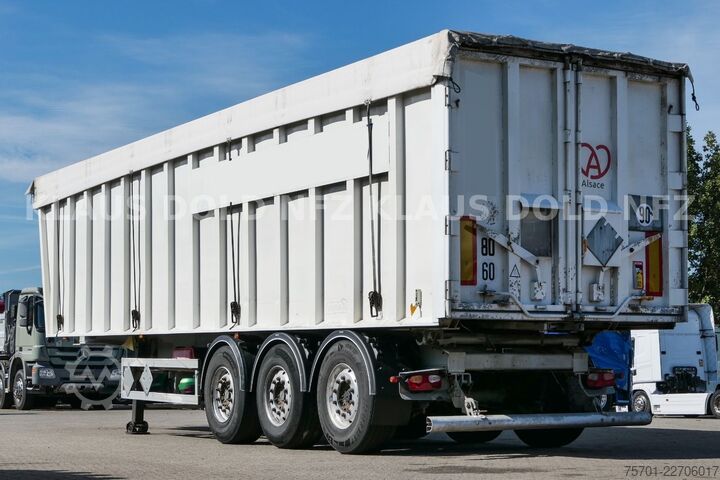 Tipper semitrailer BENALU C34CM501 Kippmulde 56 m³ Plane