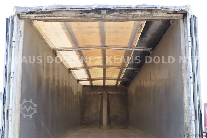 Tipper semitrailer BENALU C34CM501 Kippmulde 56 m³ Plane