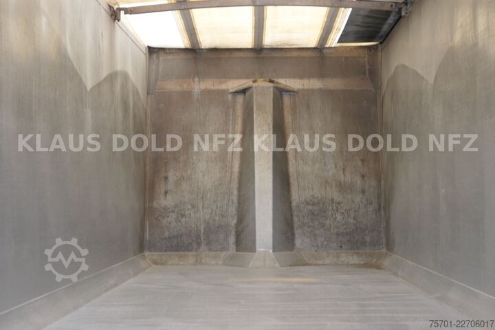 Tipper semitrailer BENALU C34CM501 Kippmulde 56 m³ Plane