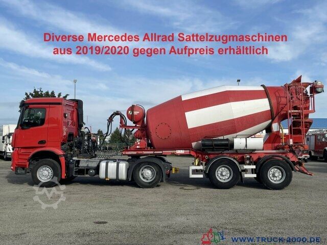 Auflieger Stetter Stetter AM 10m³ FHAC Betonmischer/Concrete mixer