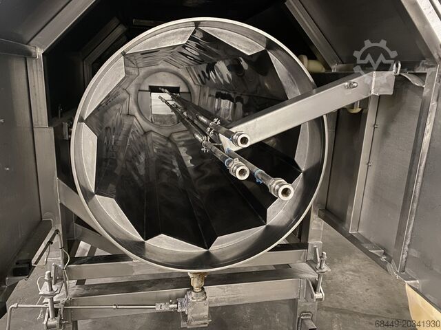 Sprühtrommel, Typ Spray Drum Manfred Blind Coating tumbler, Type Spray Drum