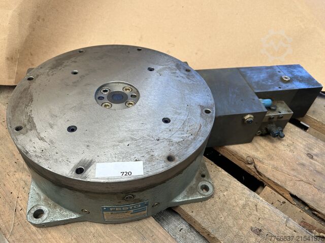 Rundschalttisch , Pneumatischer Rundschalttisch Festo Pneumatk ST-270 A