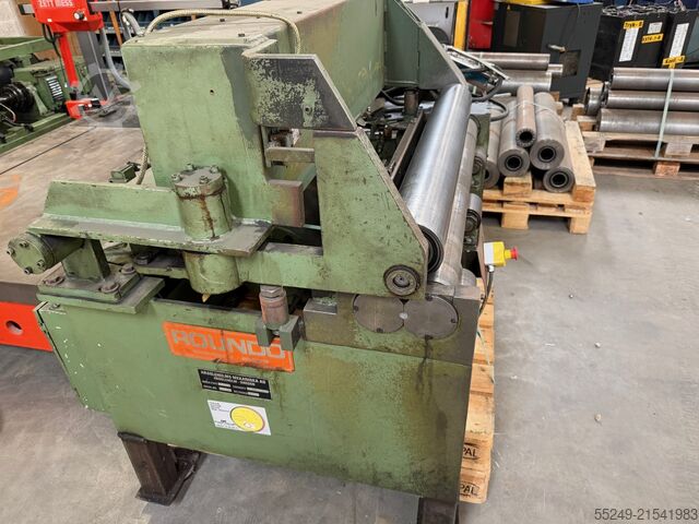 Rohrwalzmaschine 1000 x 2 mm. Roundo 