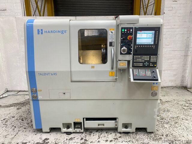 CNC lathe Hardinge Talent 6/45 2 Axis CNC Turning Centre