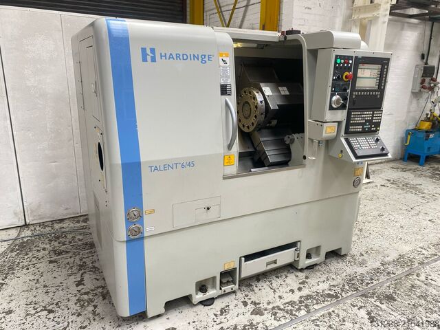 CNC lathe Hardinge Talent 6/45 2 Axis CNC Turning Centre