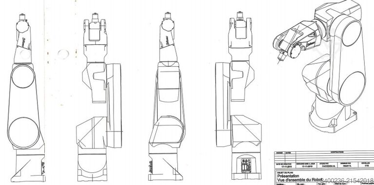 2011 Stäubli P 100 9TAB-3POS BTI30 Fräsroboter Stäubli P 100 9TAB-3POS BTI30