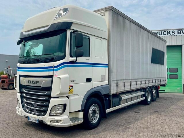 Schiebeplane DAF XF 480  6x2, volume 62m3 SSC, P-Climate, Lift A...