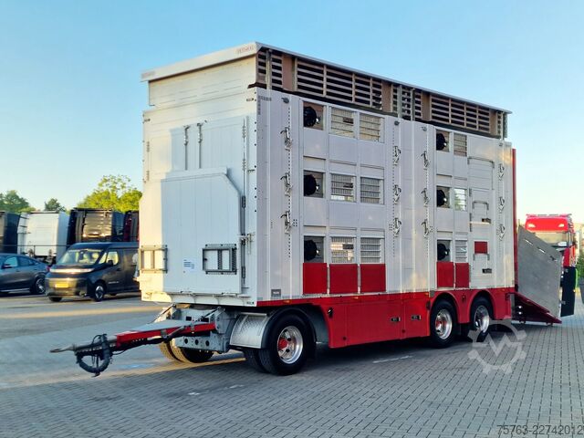 Viehtransport Volvo FH 13.500 XL 6x2 - Pezzaioli livestock 3 deck +...