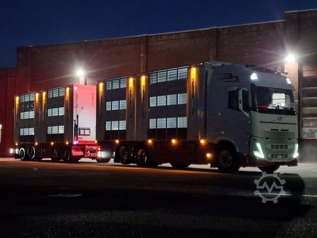 Viehtransport Volvo FH 13.500 XL 6x2 - Pezzaioli livestock 3 deck +...
