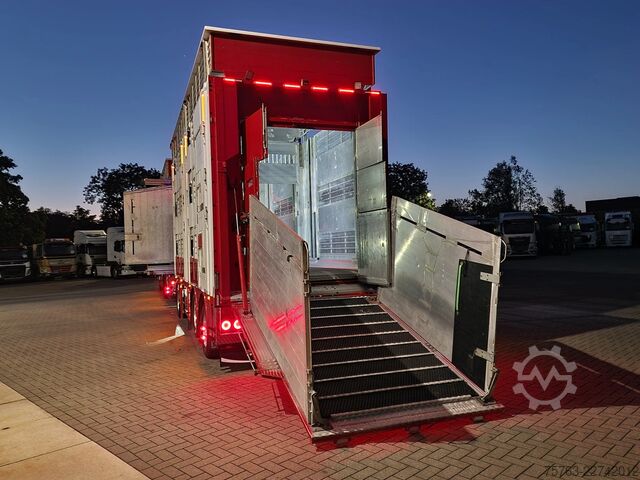 Viehtransport Volvo FH 13.500 XL 6x2 - Pezzaioli livestock 3 deck +...