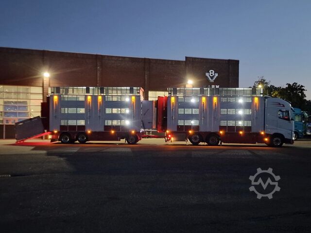 Viehtransport Volvo FH 13.500 XL 6x2 - Pezzaioli livestock 3 deck +...