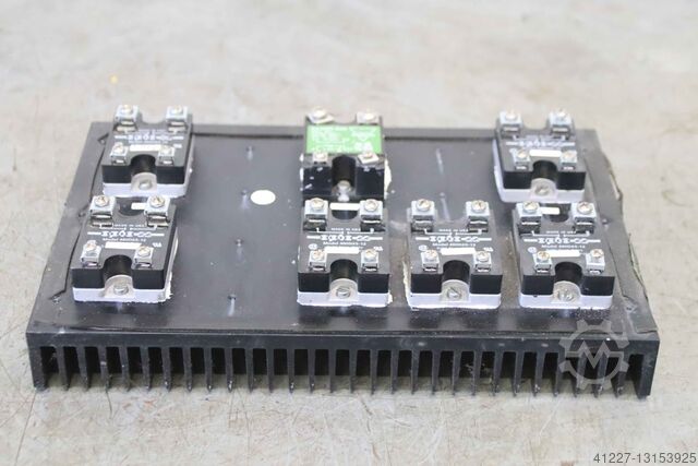 Solid state relay 7 pieces with heat sink opto 22 electromatic 480D45-12 RA4425-D08