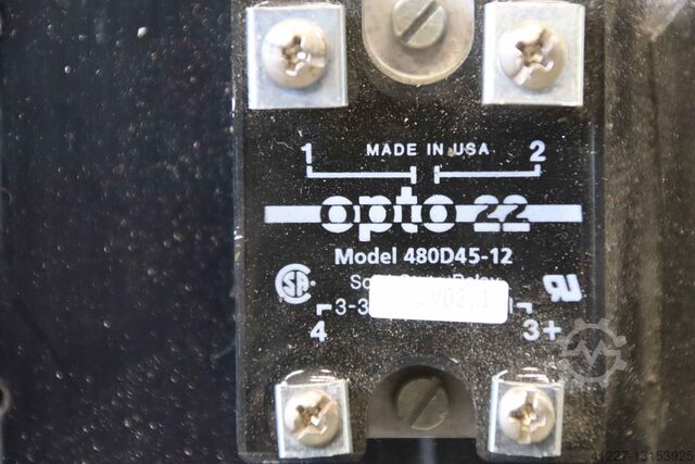 Solid state relay 7 pieces with heat sink opto 22 electromatic 480D45-12 RA4425-D08