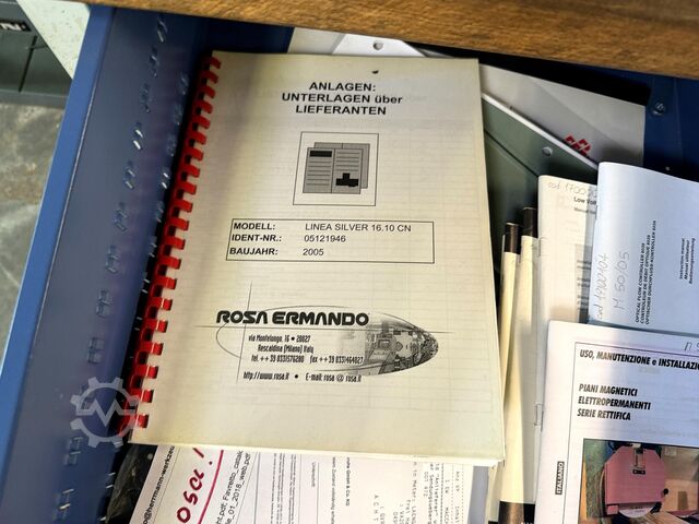 Flachschleifmaschine ROSA ERMANDO Silber 16.8