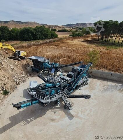 Mobile crushing plant Constach Mobil Crushing Plant 120 T/H mobile impact crushing plant