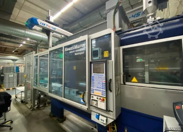 Mehrkomponenten-Spritzgießmaschine KraussMaffei KM 420-1900/55 CZ Multinject