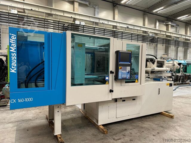 Spritzgießmaschine KraussMaffei KM 160–1000 CX