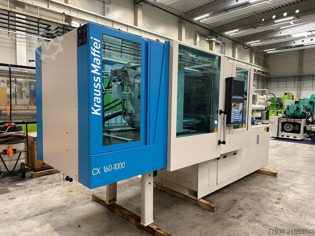 Spritzgießmaschine KraussMaffei KM 160–1000 CX