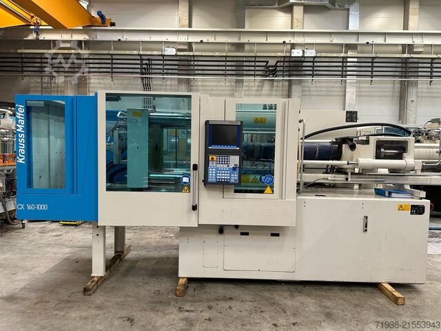 Spritzgießmaschine KraussMaffei KM 160–1000 CX