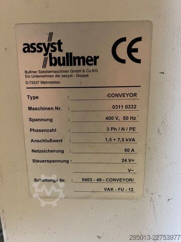 Fabric cutting machine Bullmer 