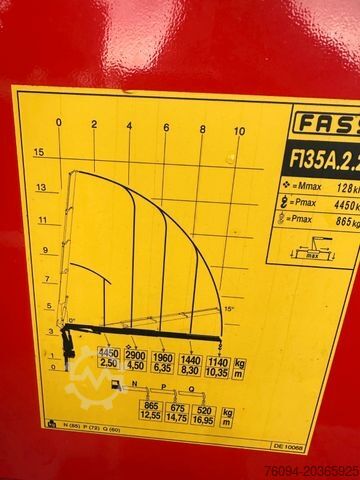 LKW mit Pritsche (offen) DAF LF 320 Pritsche SCHROTTGREIFER KRAN 14m FUNK