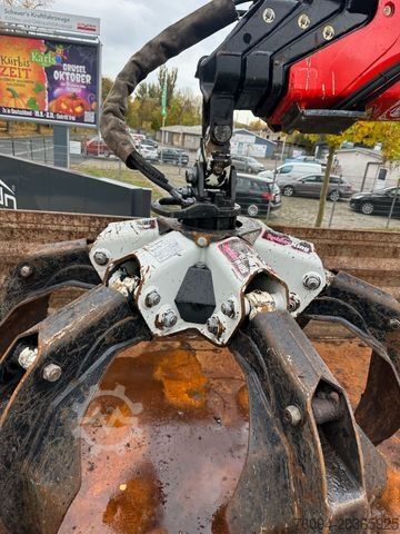 LKW mit Pritsche (offen) DAF LF 320 Pritsche SCHROTTGREIFER KRAN 14m FUNK