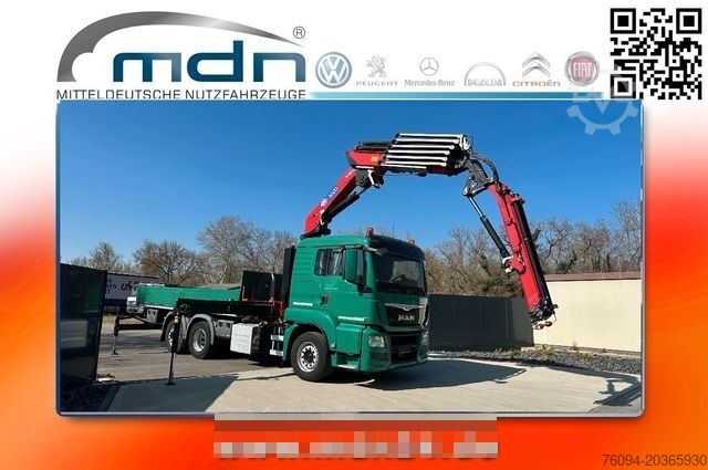 Autokran MAN TGS 26.400 Montagekran 33m +Flyjib + Seilwinde