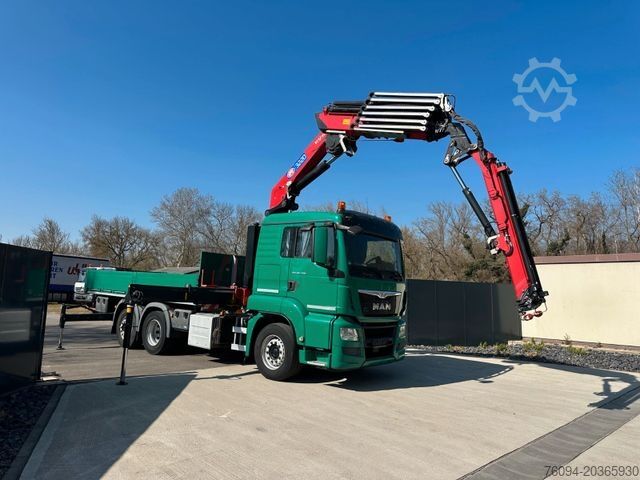 Autokran MAN TGS 26.400 Montagekran 33m +Flyjib + Seilwinde
