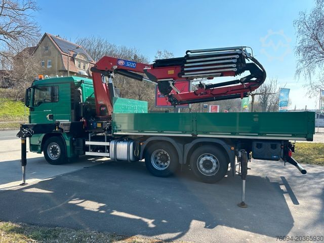 Autokran MAN TGS 26.400 Montagekran 33m +Flyjib + Seilwinde