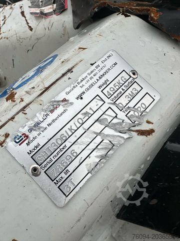 Autokran DAF LF 320 Pritsche SCHROTTGREIFER KRAN 14m FUNK