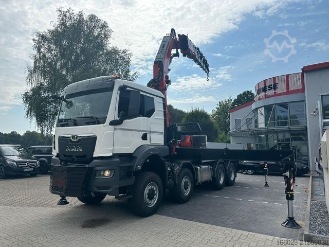 Autokran MAN TGS 41.520 8x8 mit Fassi Ladekran F705R.2.6 TECH