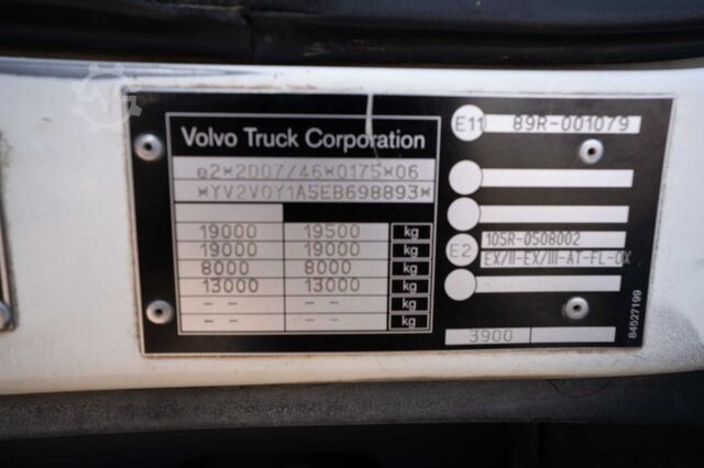 Fuel tanker VOLVO FE 280 +MAGYAR 13.000L/5COMP.