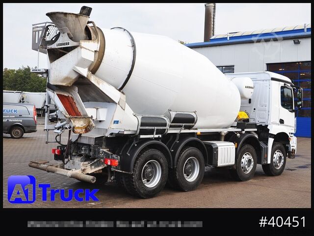 Concrete mixer truck MERCEDES-BENZ Arocs 3240, Liebherr HTM 905 9m³,