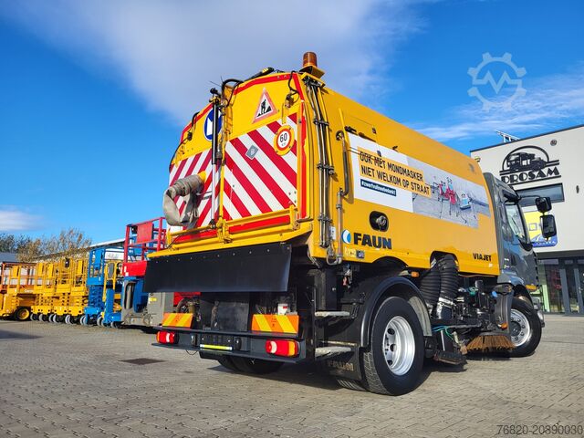 Road sweeper Renault Midlum 270 dwa silniki