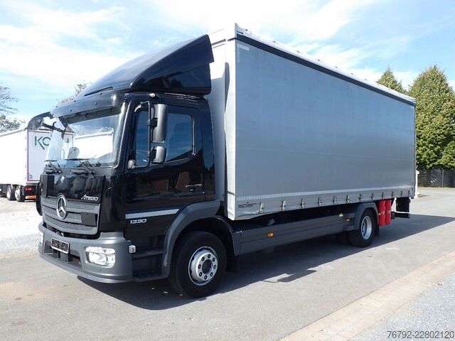 LKW mit Pritsche & Plane MERCEDES-BENZ 1330 L Atego4 Pritsche 7,2m/LBW/Edscha/AHK/Klima