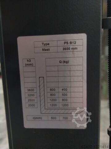 Mitfahr-Deichselstapler PROTEUS-LIFT PS B12